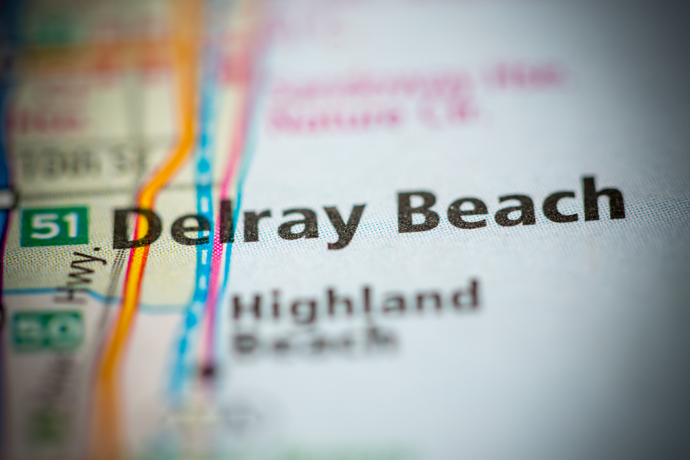 Map of Delray Beach